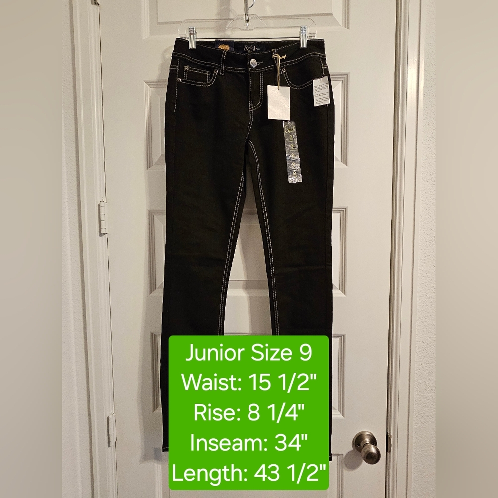 Earl Jean Blue 5-Pocket Jean, NWT, Girl Size 9 Long Skinny (Junior)